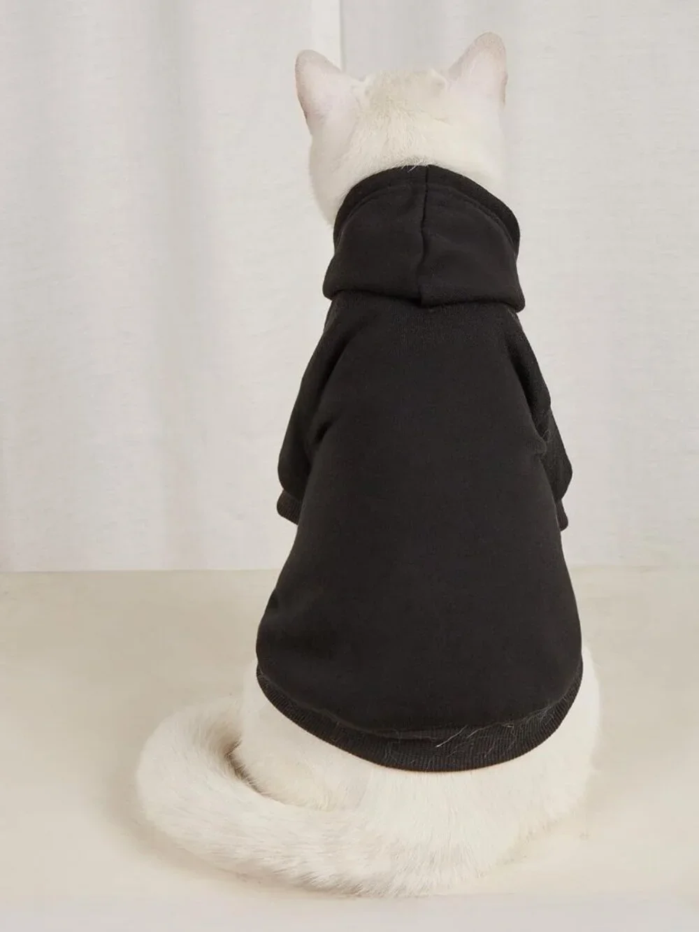 Cozy Dog Hoodie Sweatshirt for Small Dogs & Cats - Warm Pet Costume, X-Small